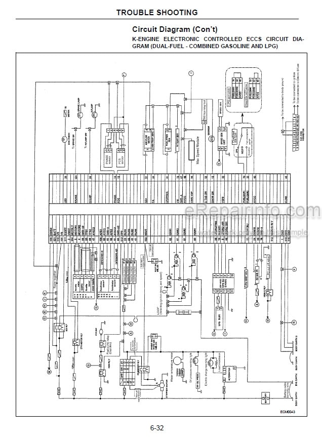 Photo 3 - Komatsu FG20-16 To FD20-16 BX50 Series Service Manual Forklift Truck SM160
