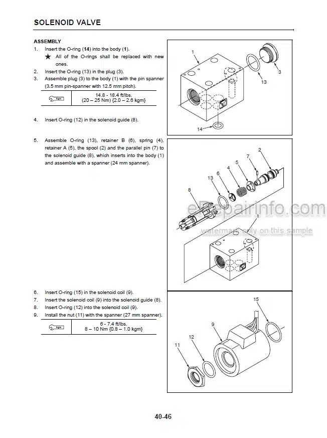 Photo 6 - Komatsu FG20-16 To FD20-16 BX50 Series Service Manual Forklift Truck SM160
