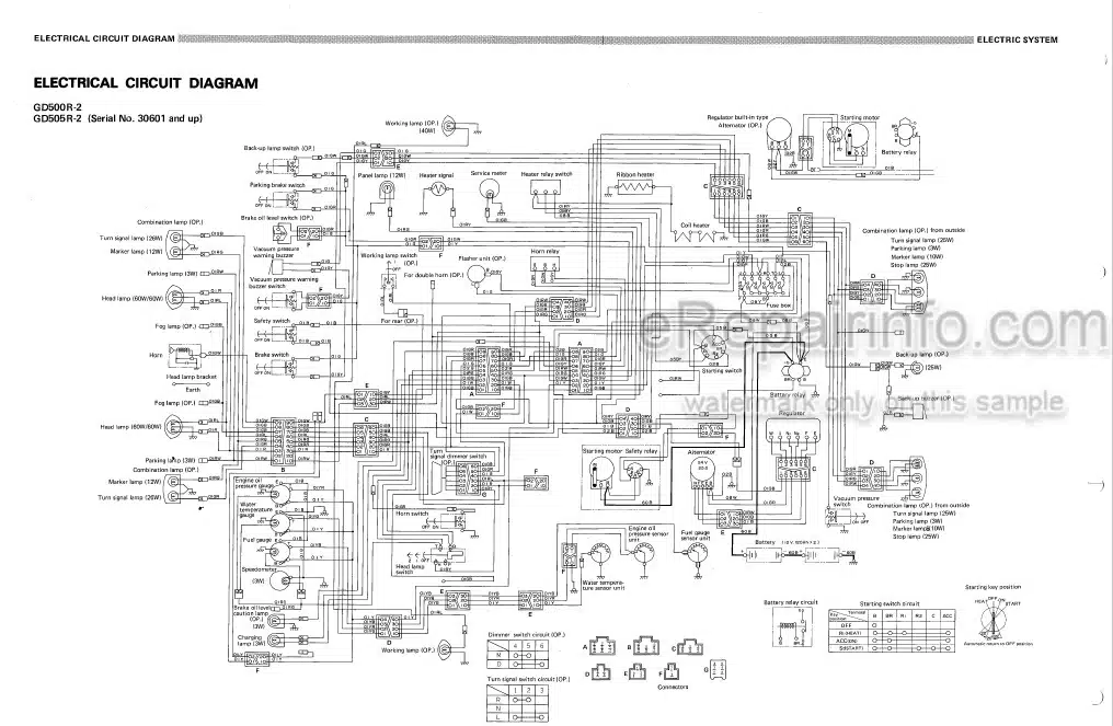 Photo 4 - Komatsu GD500R-2 GD505R-2 GD505A-2 Shop Manual Motor Grader SEBM023AB07