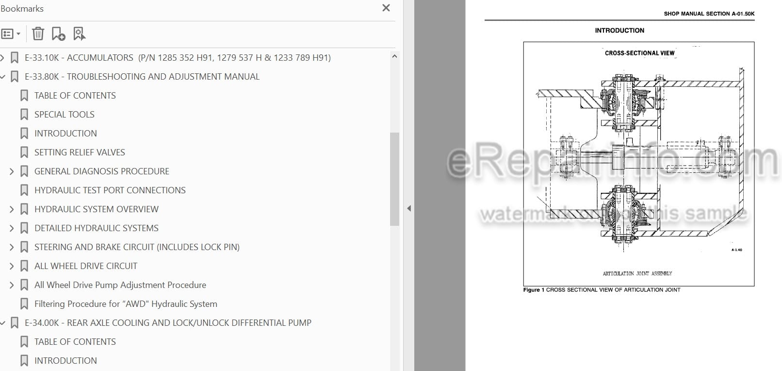 Photo 3 - Komatsu GD530A-1 GD530A-1E GD530A-2A GD530A-2B GD530A-2E GD530A-2C GD530AW-1 GD530AW-2A GD530AW-2B GD530AW-2E GD530AW-2C GD650A-1 GD650A-2 GD650A-2A GD650A-2B GD650A-2E GD650A-2C GD650AW-1 GD650AW-2A GD650AW-2B GD650AW-2E GD650AW-2C GD670A-1 GD670A-2A GD670A-2B GD670A-2E GD-670A-2C GD670AW-1 GD670AW-2A GD670AW-2B GD670AW-2E GD670AW-2C Shop Manual Motor Grader CEBDG65194