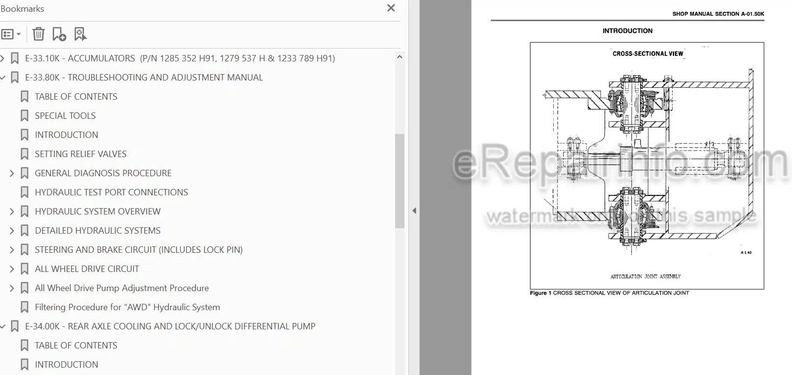 Photo 3 - Komatsu GD530A-1 GD530A-1E GD530A-2A GD530A-2B GD530A-2E GD530A-2C GD530AW-1 GD530AW-2A GD530AW-2B GD530AW-2E GD530AW-2C GD650A-1 GD650A-2 GD650A-2A GD650A-2B GD650A-2E GD650A-2C GD650AW-1 GD650AW-2A GD650AW-2B GD650AW-2E GD650AW-2C GD670A-1 GD670A-2A GD670A-2B GD670A-2E GD-670A-2C GD670AW-1 GD670AW-2A GD670AW-2B GD670AW-2E GD670AW-2C Shop Manual Motor Grader CEBDG65194