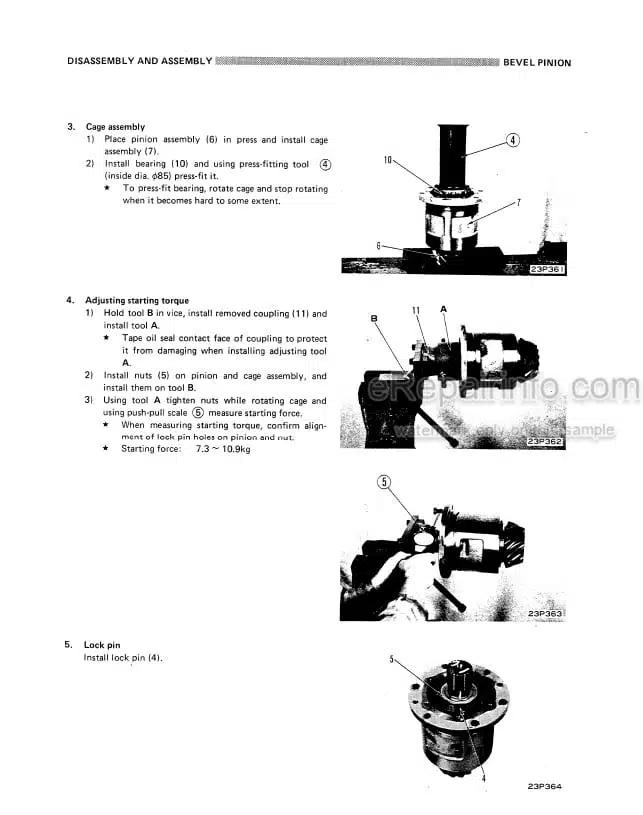 Photo 1 - Komatsu GD600R-1 GD650R-1 GD605R-1 GD655R-1 GD605A-1 GD655A-1 Shop Manual Motor Grader SEBM023BA02