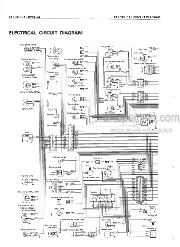 Photo 4 - Komatsu GD600R-3 GD650R-3 GD605R-3 GD655R-3 GD605A-3 GD655A-3 Shop Manual Motor Grader SEBM023B0303