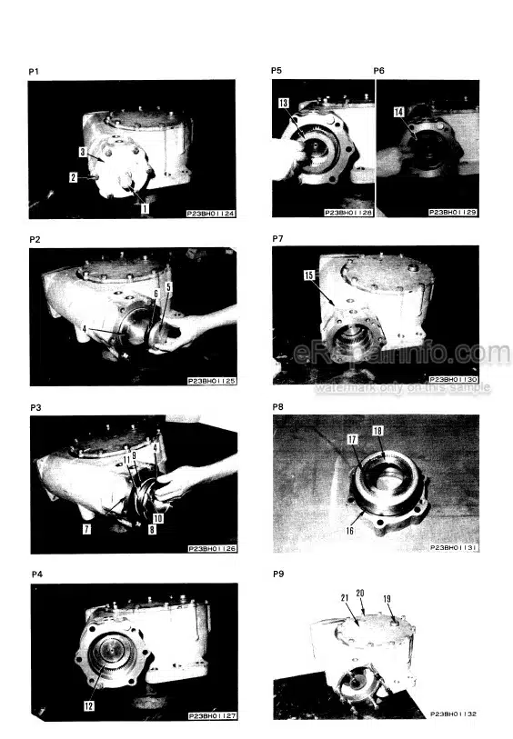 Photo 7 - Komatsu GD600R-3 GD650R-3 GD605R-3 GD655R-3 GD605A-3 GD655A-3 Shop Manual Motor Grader SEBM023B0303