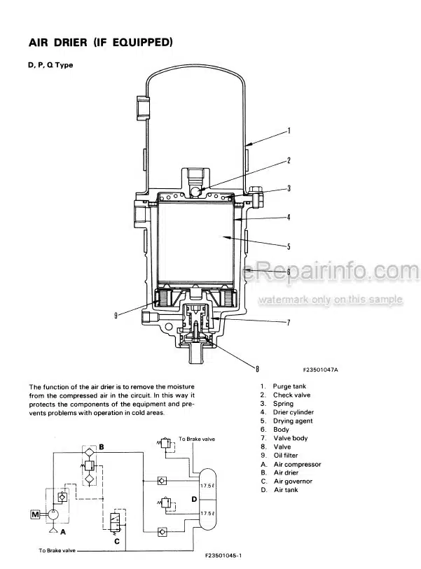 Photo 3 - Komatsu GD621A-1 GD622A-1 GD623A-1 GD625A-1 GD672A-1 GD611A-1 GD613A-1 GD661A-1 GD663A-1 GD621R-1 GD623R-1 GD611R-1 GD613R-1 GD615A-1 GD625A-1C GD625A-1A GD625A-1B GD663A-2 Shop Manual Motor Grader SEBMG6150109