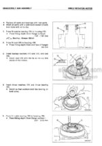 Photo 5 - Komatsu GD825A-2 Shop Manual Motor Grader SEBM002308 SN 11001-