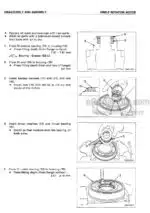 Photo 5 - Komatsu GD825A-2 Shop Manual Motor Grader SEBM002308 SN 11001-