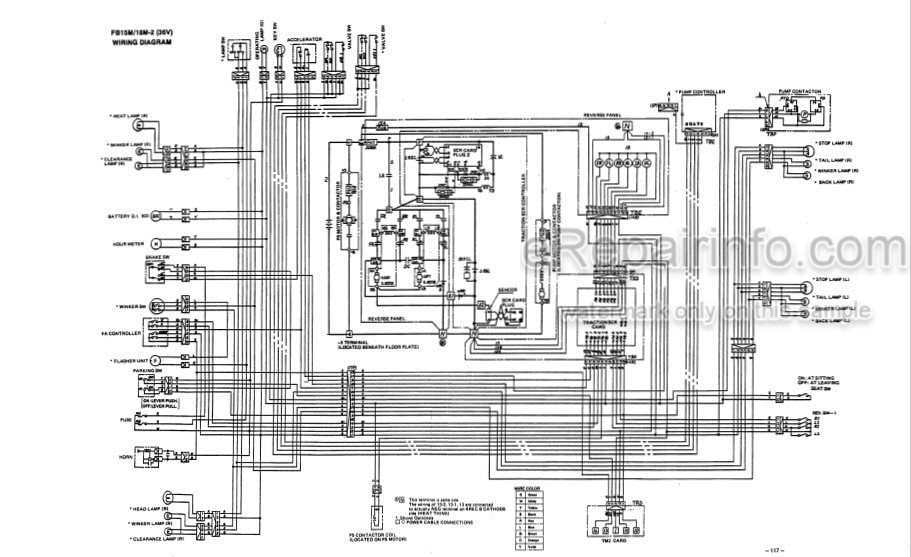 Photo 4 - Komatsu GE EV 100M Shop Manual And Supplement Controller For Forklift SM020 SM021