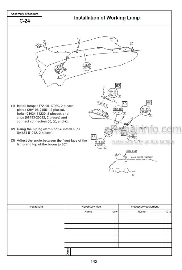 Photo 2 - Komatsu PC1250-8 PC1250LC-8 PC1250SP-8 Field Assembly Instruction Hydraulic Excavator GEN00055-08