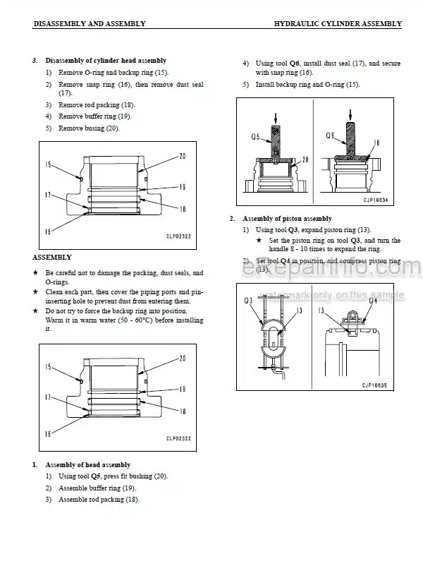 Photo 5 - Komatsu PC210-7K PC210LC-7K PC210NLC-7K PC240LC-7K PC240NLC-7K Shop Manual Hydraulic Excavator UEBM001701 SN K40001-