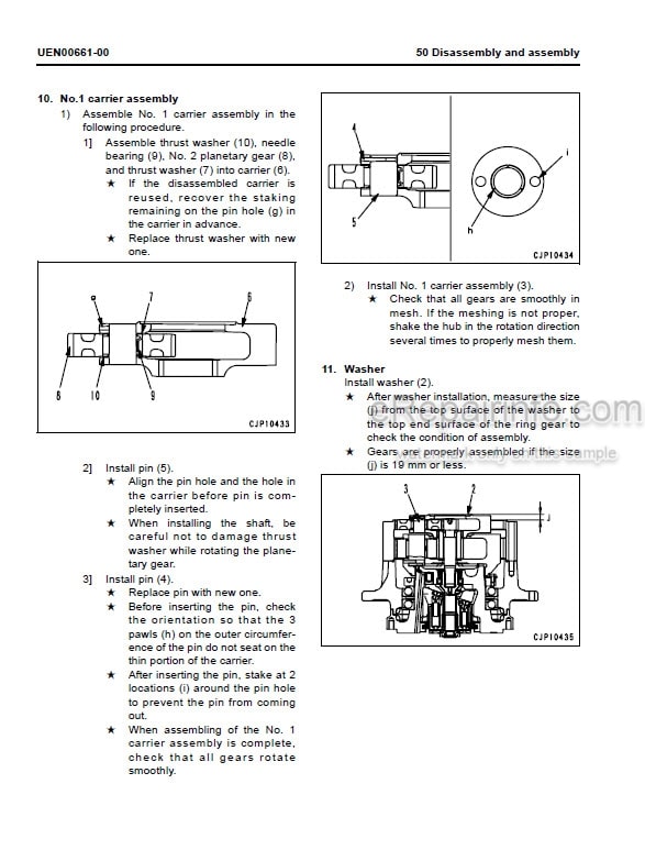 Photo 3 - Komatsu PC210-8 PC210LC-8 PC210NLC-8 PC230NHD-8 PC240LC-8 PC240NLC-8 Shop Manual Hydraulic Excavator UEN0084-07 SN K50001-