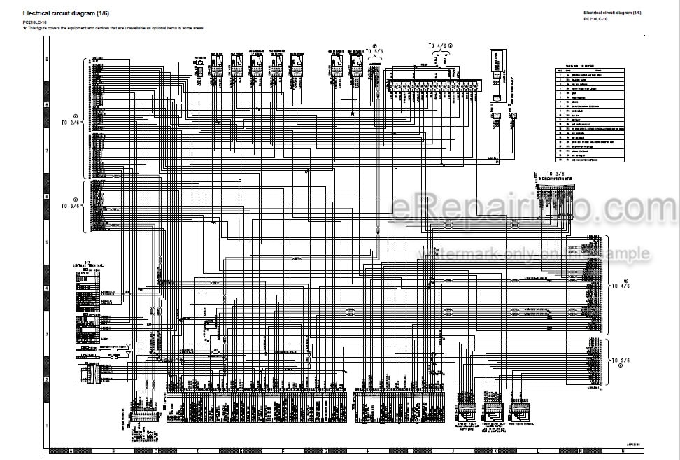 Photo 4 - Komatsu PC210LC-10 Shop Manual Hydraulic Excavator SEN05842-01 SN 450001-