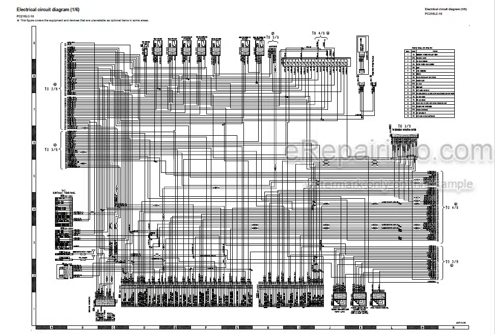 Photo 4 - Komatsu PC210LC-10 Shop Manual Hydraulic Excavator SEN05842-01 SN 450001-
