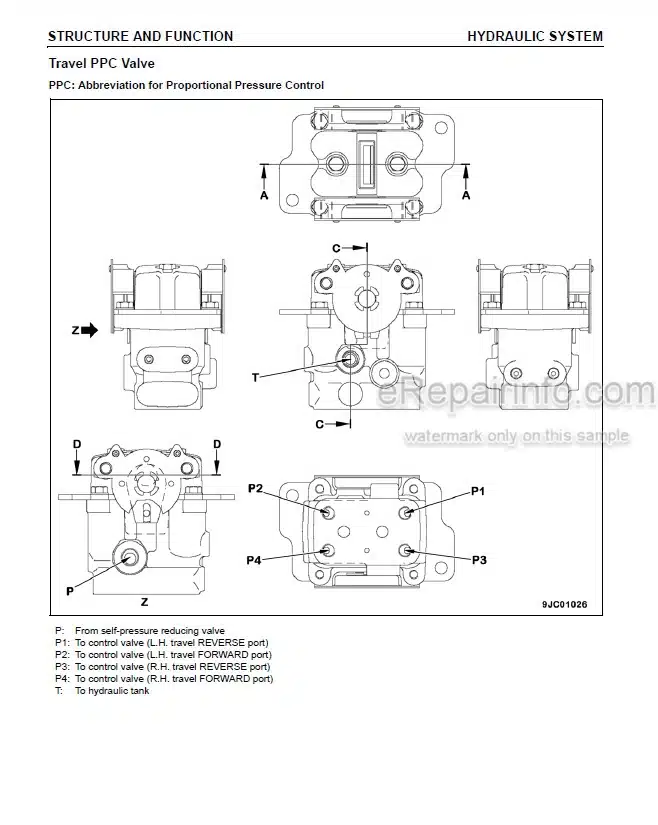 Photo 5 - Komatsu PC240LC-10 Shop Manual Hydraulic Excavator CEBM024902 SN A20001-