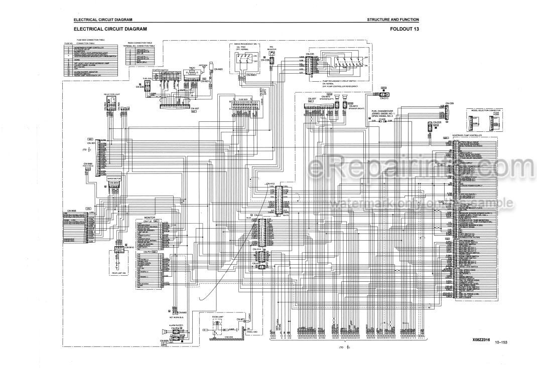 Photo 3 - Komatsu PC270LC-6LE Shop Manual Hydraulic Excavator CEBD003001 SN A83001-