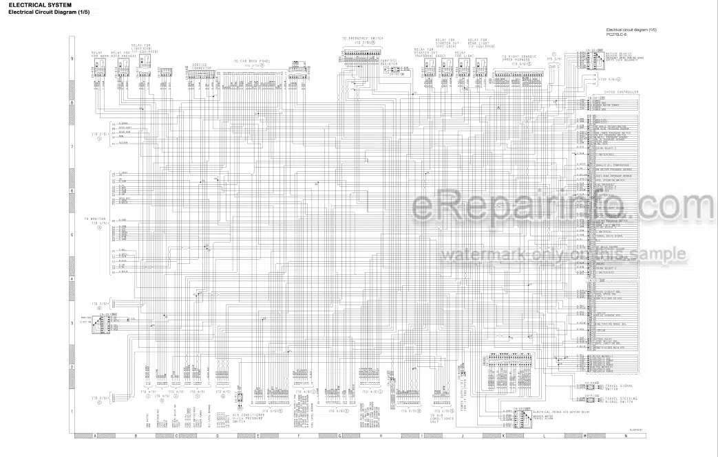 Photo 4 - Komatsu PC270LC-8 Shop Manual Hydraulic Excavator CEBM007202 SN A87001-