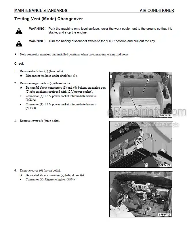 Photo 7 - Komatsu PC270LC-8 Shop Manual Hydraulic Excavator CEBM007202 SN A87001-