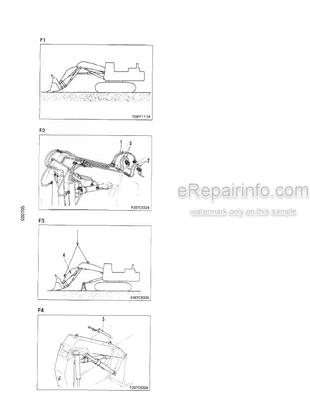 Photo 1 - Komatsu PC300-5 PC300-5 Mighty PC300LC-5 Mighty PC300LC-5  PC300LC-5K PC300HD-5 PC400-5 PC400LC-5 PC400-5 Mighty PC400LC-5 Mighty PC400HD-5 Shop Manual Hydraulic Excavator CEBM207077