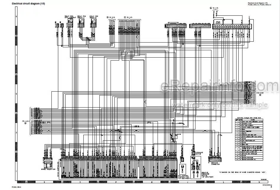 Photo 4 - Komatsu PC300-8 PC300LC-8 PC350-8 PC350LC-8 Shop Manual Hydraulic Excavator SEN01983-15 SN 60001-
