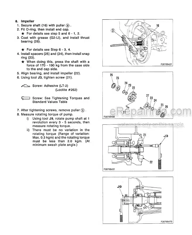 Photo 10 - Komatsu PC300LC-5 PC400LC-5 Shop Manual Excavator CEBM207041 SN A30001- A40001-