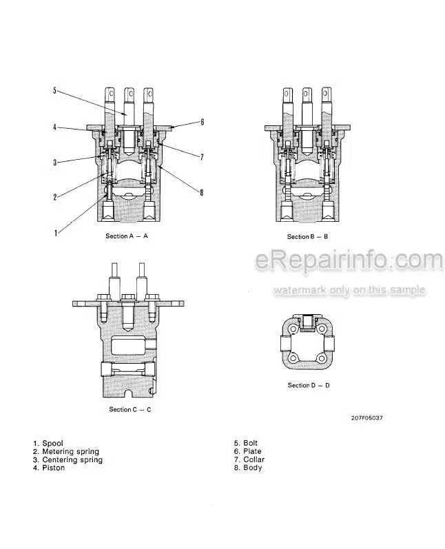 Photo 5 - Komatsu PC300LC-5 PC400LC-5 Shop Manual Excavator CEBM207041 SN A30001- A40001-