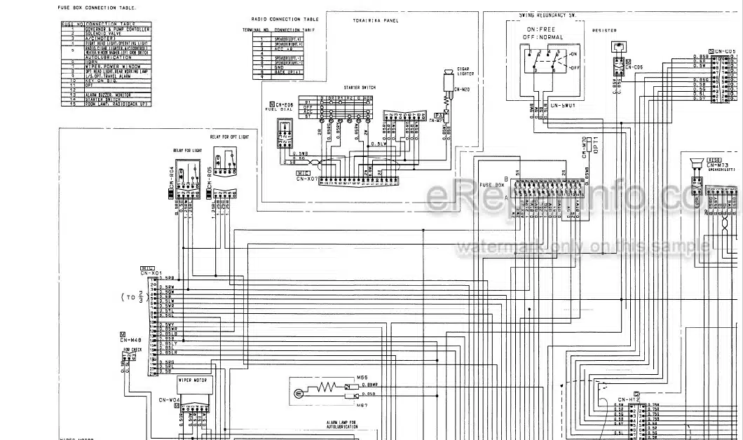 Photo 3 - Komatsu PC300LC-6 PC300HD-6 Shop Manual Hydraulic Excavator CEBM002901 SN A83001-