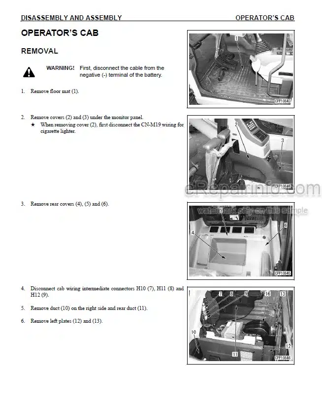 Photo 6 - Komatsu PC300LC-8 PC300HD-8 Shop Manual Hydraulic Excavator CEBM018703 SN A90001- A87001-