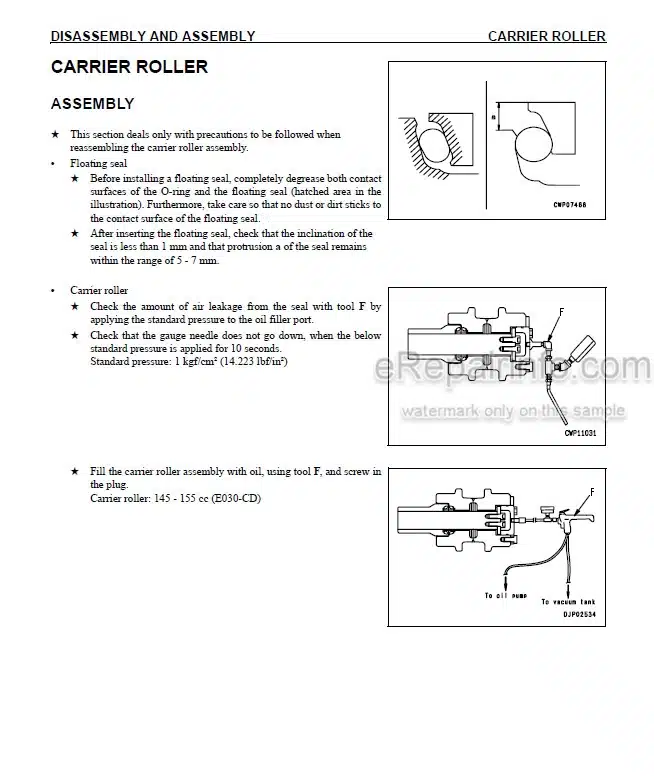 Photo 5 - Komatsu PC300LC-7L PC300HD-7L Shop Manual Hydraulic Excavator CEBM009104 SN A85001-