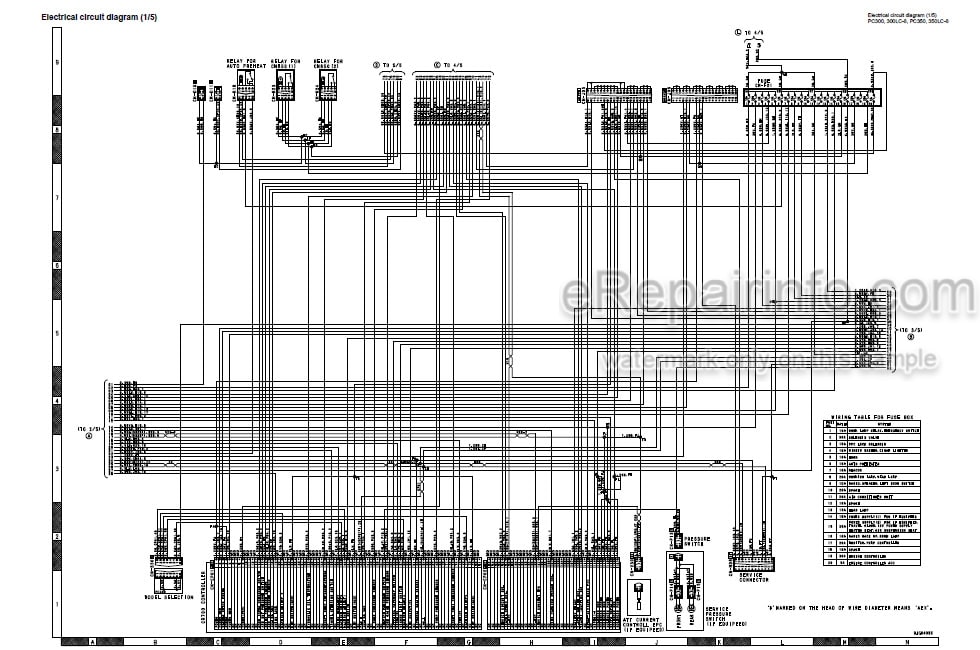 Photo 4 - Komatsu PC300LC-8 PC300HD-8 Shop Manual Hydraulic Excavator CEBM018703 SN A90001- A87001-