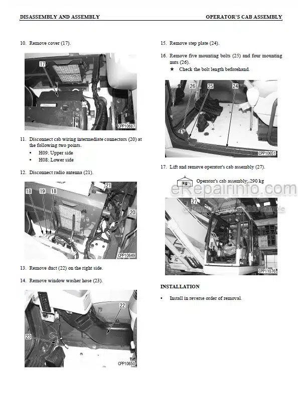 Photo 1 - Komatsu PC340LC-7K PC340NLC-7K Shop Manual Hydraulic Excavator UEBM001501 SN K40001-
