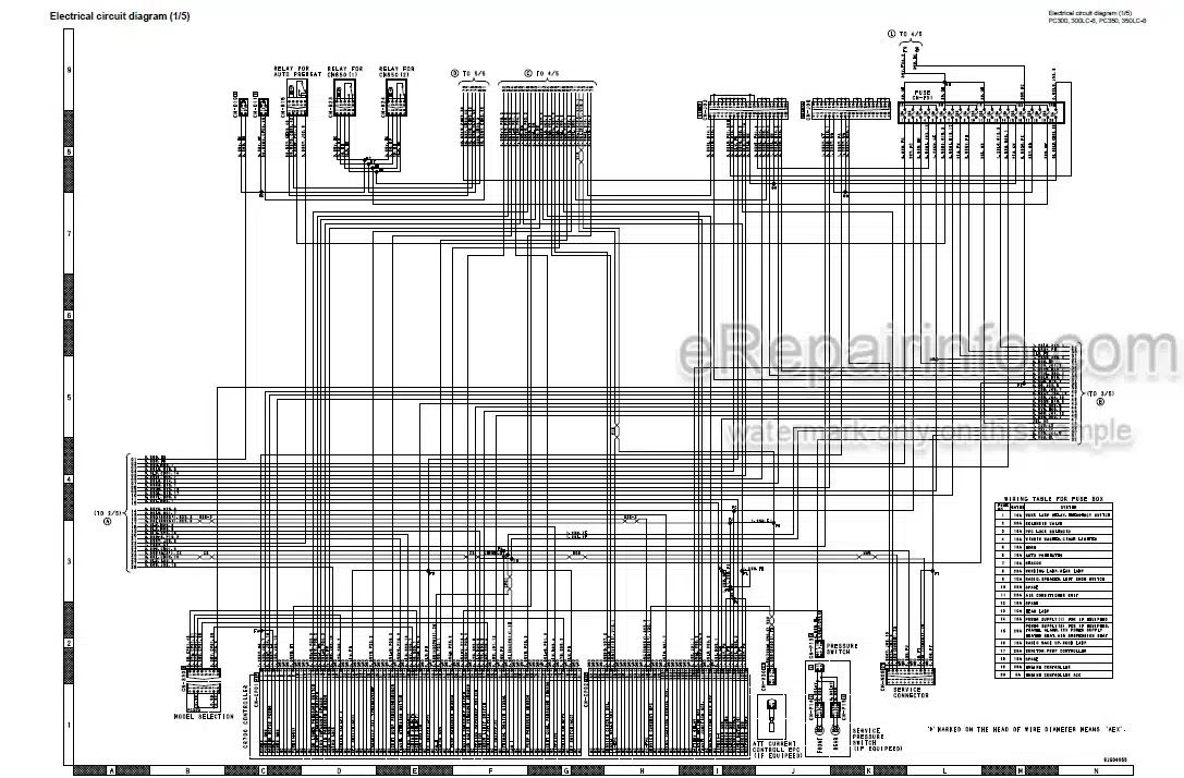 Photo 3 - Komatsu PC350LC-8 PC350HD-8 Shop Manual Hydraulic Excavator CEBM007501