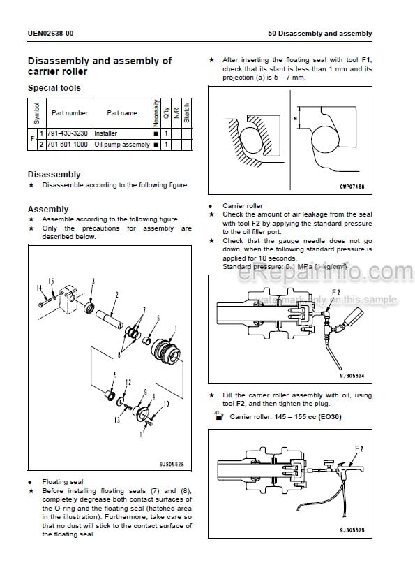 Photo 3 - Komatsu PC350LC-8 PC350LCD-8 PC350NLC-8 PC350NLCD-8 Shop Manual Hydraulic Excavator UEN01983-03