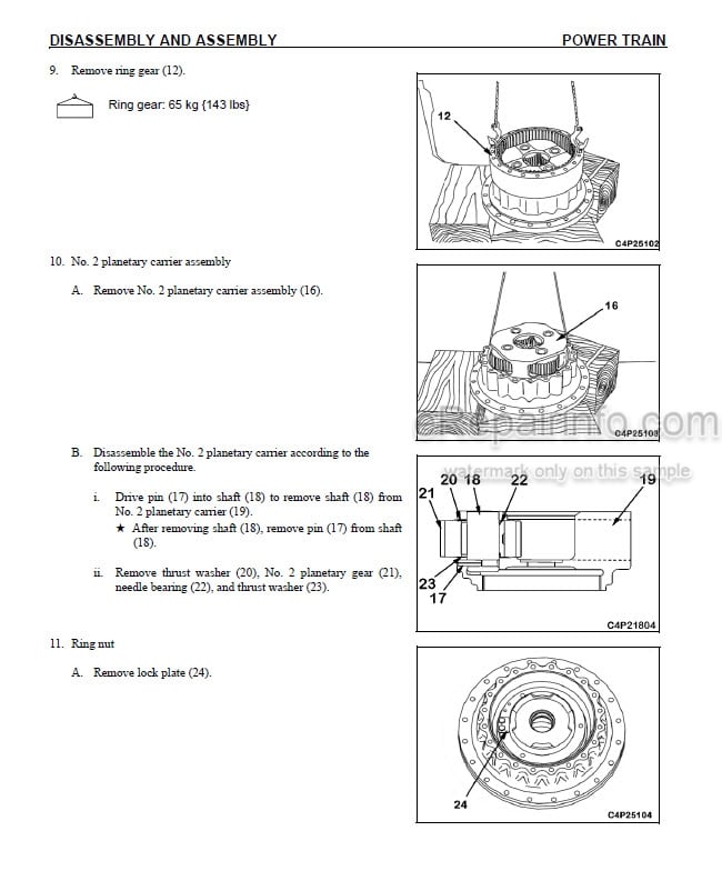Photo 5 - Komatsu PC360LC-10 PC390LC-10 Shop Manual Hydraulic Excavator CEBM025204