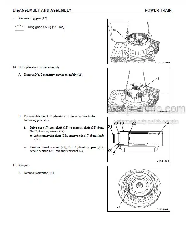 Photo 5 - Komatsu PC360LC-10 PC390LC-10 Shop Manual Hydraulic Excavator CEBM025204
