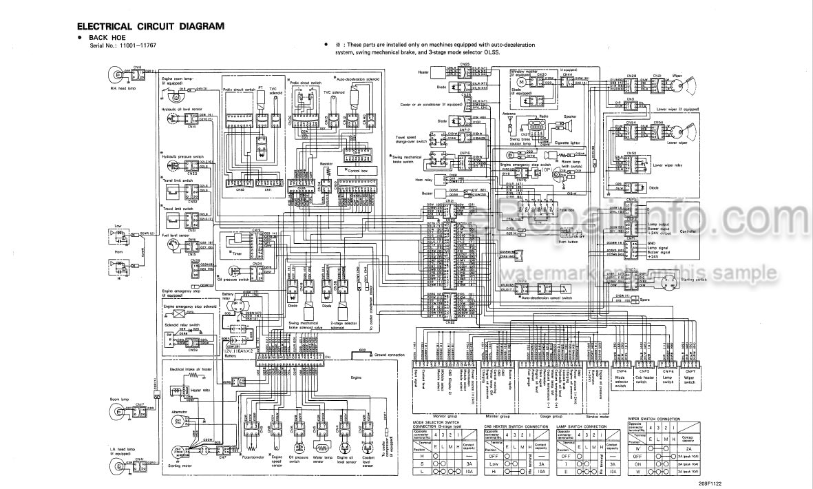 Photo 4 - Komatsu PC400-3 PC400LC-3 Shop Manual Hydraulic Excavator SEBM02080307 SN 11001-