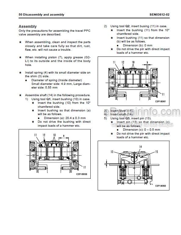 Photo 3 - Komatsu PC400-7E0 PC400LC-7E0 PC450-7E0 PC450LC-7E0 Shop Manual Hydraulic Excavator SEN03578-04