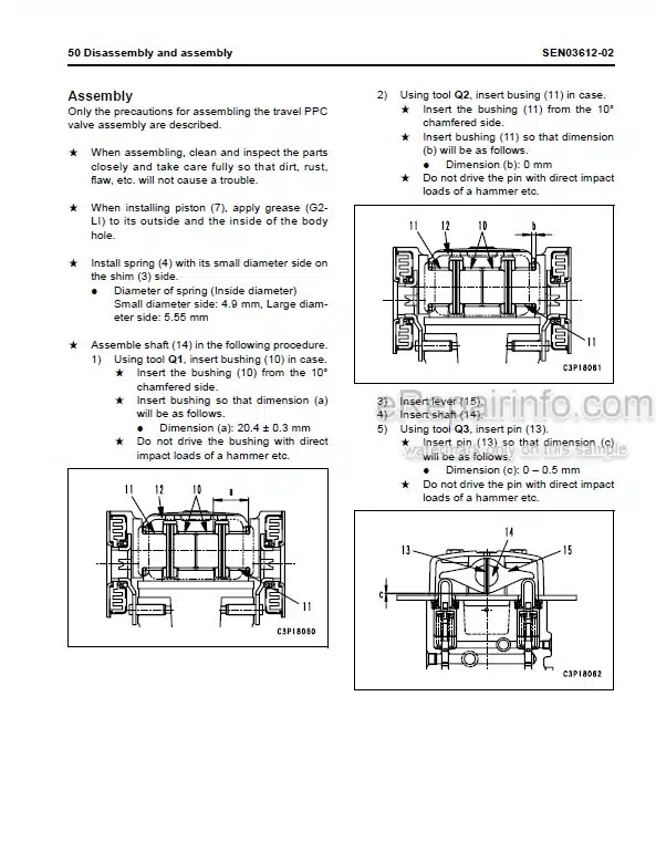 Photo 3 - Komatsu PC400-7E0 PC400LC-7E0 PC450-7E0 PC450LC-7E0 Shop Manual Hydraulic Excavator SEN03578-04