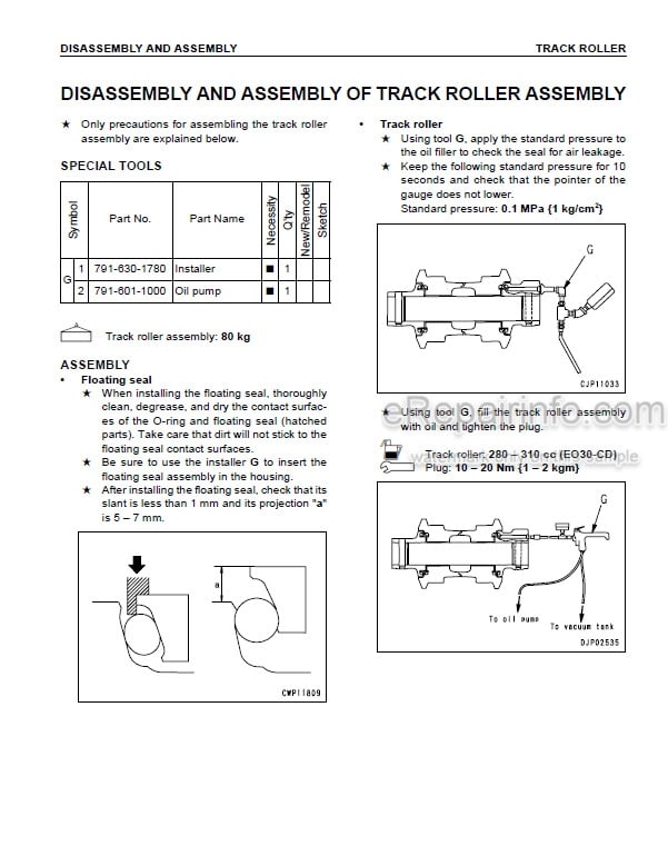 Photo 5 - Komatsu PC400-7 PC400LC-7 Shop Manual Hydraulic Excavator SEBM037602 SN 50001-