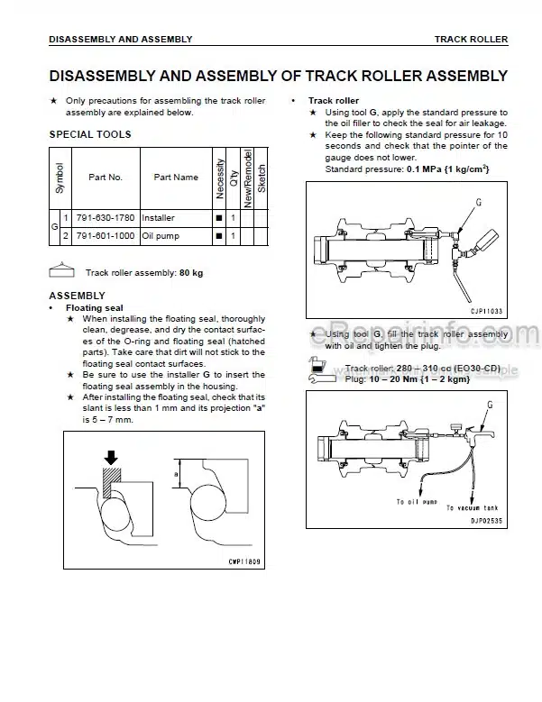 Photo 5 - Komatsu PC400-7 PC400LC-7 Shop Manual Hydraulic Excavator SEBM037602 SN 50001-