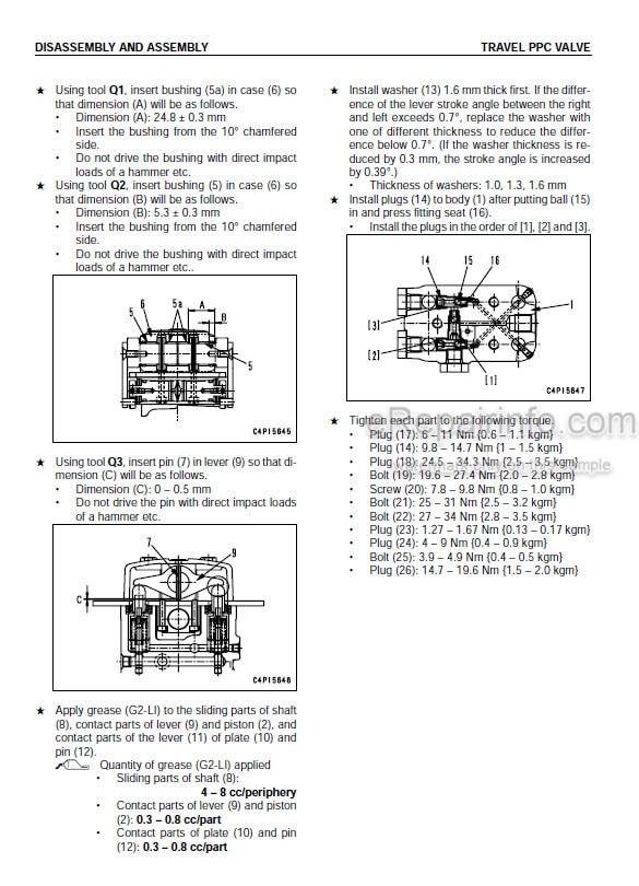 Photo 3 - Komatsu PC400-7 PC400LC-7 PC450-7 PC450LC-7 Shop Manual Hydraulic Excavator SEBM033012