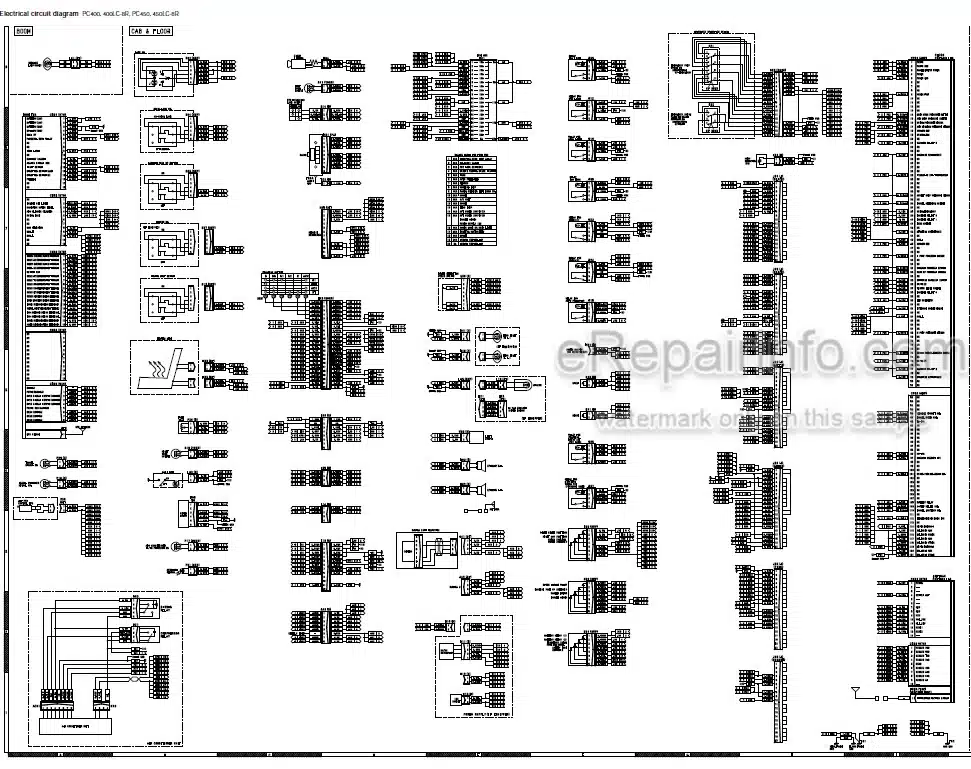 Photo 3 - Komatsu PC400-8R PC400LC-8R PC450-8R PC450LC-8R Shop Manual Hydraulic Excavator SEN04239-02