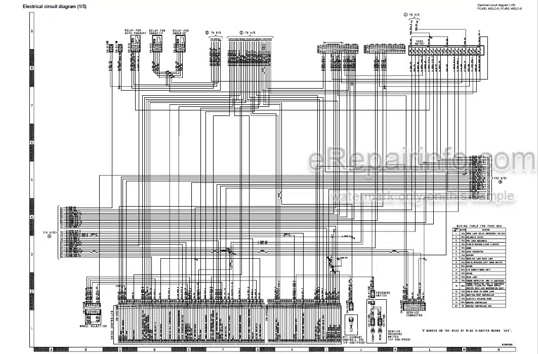 Photo 4 - Komatsu PC400LC-8 Shop Manual Hydraulic Excavator CEBM018803 SN A88001-A88545