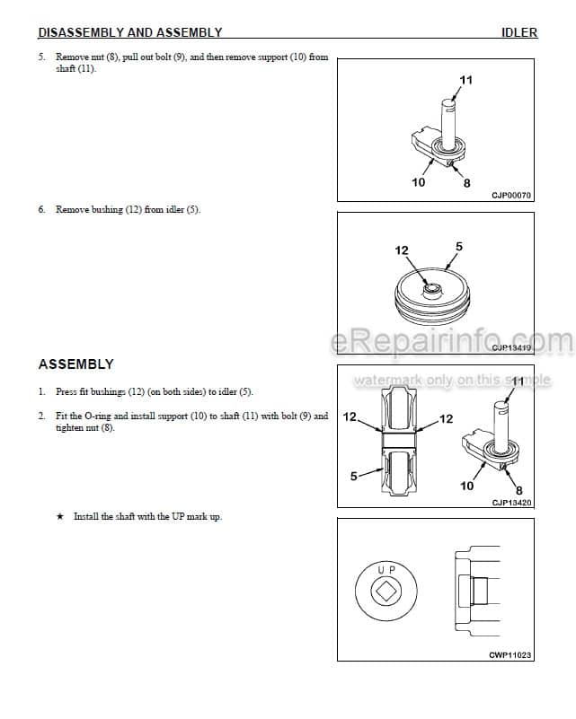Photo 3 - Komatsu PC400LC-8 Shop Manual Hydraulic Excavator CEBM018803 SN A88001-A88545