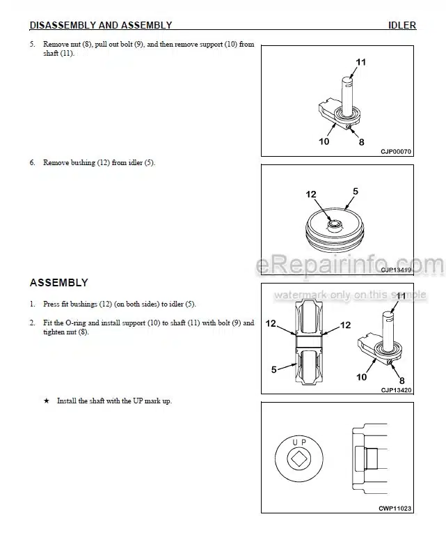 Photo 3 - Komatsu PC400LC-8 Shop Manual Hydraulic Excavator CEBM018803 SN A88001-A88545