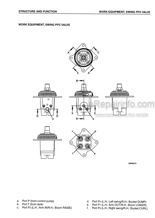 Photo 5 - Komatsu PC450-6K PC450LC-6K Shop Manual Hydraulic Excavator EEBM001304 SN K30001-