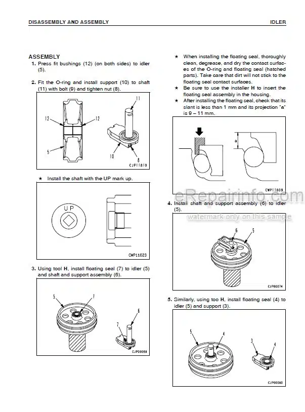 Photo 3 - Komatsu PC450-7K PC450LC-7K Shop Manual Hydraulic Excavator UEBM002300 K40001-