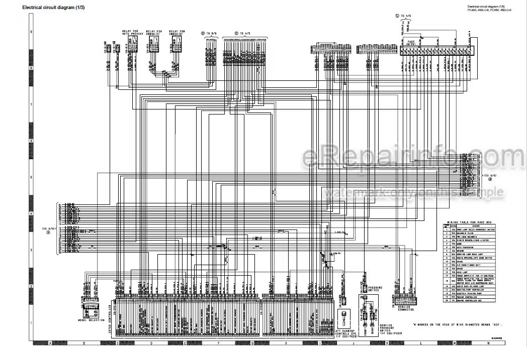 Photo 3 - Komatsu PC450LC-8 Shop Manual Hydraulic Excavator CEBM007602 SN A10001-