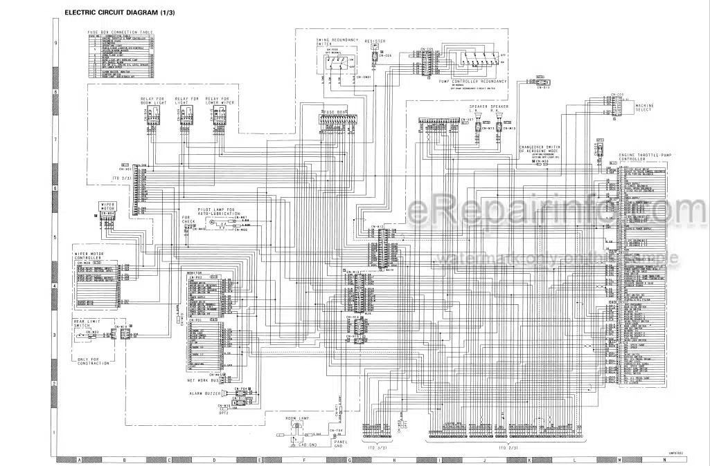 Photo 3 - Komatsu PC600-6 PC600LC-6 Shop Manual Hydraulic Excavator SEBM017111 SN 10001-