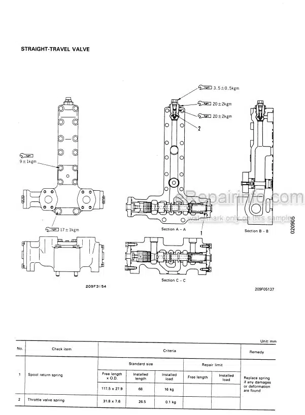 Photo 5 - Komatsu PC650-5 PC650SE-5 PC650LC-5 PC710-5 PC710SE-5 Shop Manual Hydraulic Excavator SEBM000607