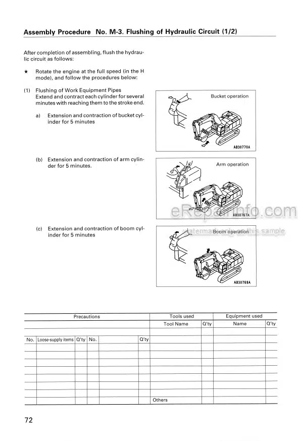 Photo 5 - Komatsu PC750-6 PC750SE-6 PC750LC-6 PC800-6 PC800SE-6 Field Assembly Manual Hydraulic Excavator SEAW001803